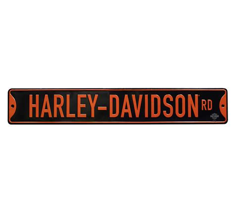 harley davidson street signs